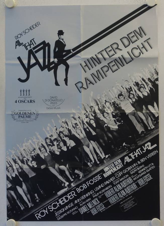 All that Jazz original release german movie poster